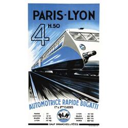 PARIS-LYON AUTOMOTRICE BUGATTI