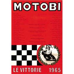 LOTTO DI N. 2 MANIFESTI PER MOTOBI