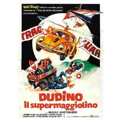2 MANIFESTI PER IL FILM DUDINO IL SUPERMAGGIOLINO
