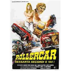 LOTTO DI 2 MANIFESTI PER IL FILM ROLLERCAR