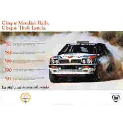 CINQUE MONDIALI RALLY ... LANCIA