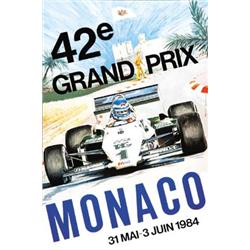 42E GRAND PRIX MONACO 1984