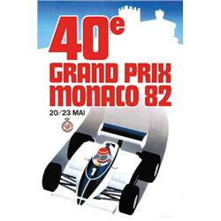 40E GRAND PRIX MONACO 82
