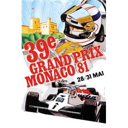 39E GRAND PRIX MONACO 81