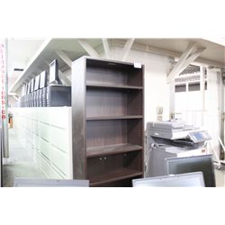 MIDNIGHT OAK 6' BOOKCASE