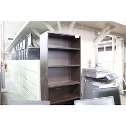 MIDNIGHT OAK 6' BOOKCASE