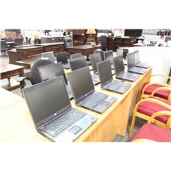 LOT OF 14 HP DUO CORE NOTEBOOKS - NO POWER/NO HARD DRIVE