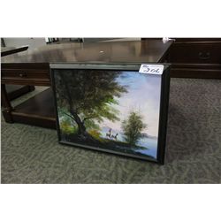 ASIAN FRAMED ARTWORK