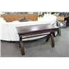 Image 3 : WALNUT EXTENDABLE COFFEE TABLE C/W 2 END TABLES & EXTENDABLE CONSOLE TABLE