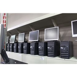 LOT OF 10 17" LCD MONITORS