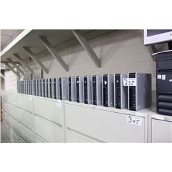 LOT OF 33 HP DUO CORE MICRO COMPUTERS - NO HARD DRIVE/ NO POWER SUPPLY