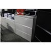 Image 1 : GREY 3-DRAWER LATERAL FILE CABINET