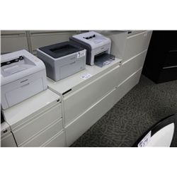 GREY 2-DRAWER LATERAL FILE CABINET