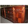 Image 2 : WALNUT TRADITIONAL 6' CREDENZA