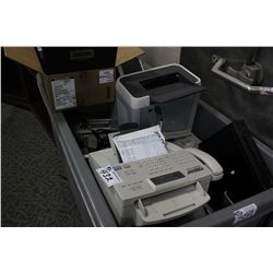 LOT OF MISCELLANEOUS PRINTERS AND ELECTRONICS