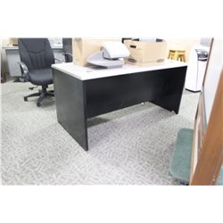 GREY L-SHAPED CLERICAL DESK