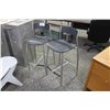 Image 1 : 2 GREY BAR STOOLS