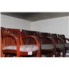 Image 3 : LOT OF APPROXIMATELY 20 MISCELLANEOUS WOODEN CLIENT CHAIRS