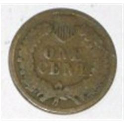 1886 INDIAN HEAD PENNY VARIETY 2 RED BOOK VALUE IS $10.00+ *NICE EARLY GOOD GRADE*!!