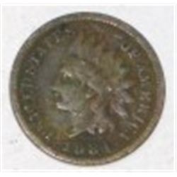 1884 INDIAN HEAD PENNY RED BOOK VALUE IS $8.00+ *RARE KEY DATE EARLY VERY GOOD GRADE*!!