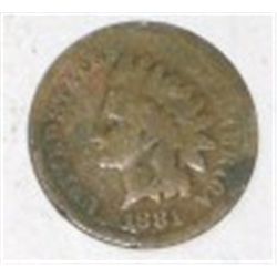 1881 INDIAN HEAD PENNY RED BOOK VALUE IS $5.00+ *NICE EARLY GOOD GRADE*!!