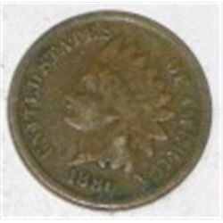 1880 INDIAN HEAD PENNY RED BOOK VALUE IS $8.00+ *NICE EARLY VERY GOOD GRADE*!!