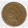 Image 1 : 1885 INDIAN HEAD PENNY RED BOOK VALUE IS $50.00+ *RARE KEY DATE EARLY VERY FINE GRADE*!!