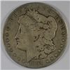 Image 1 : 1891-CC MORGAN SILVER DOLLAR, VG
