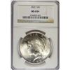 Image 1 : 1922 PEACE SILVER DOLLAR, NGC MS-65+ BLAST WHITE AND SUPER!! MS-66???