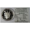 Image 1 : 2004 LEWIS AND CLARK PROOF ONE TROY OUNCE .999 SILVER DOLLAR BY   SHAWNEE TRIBE
