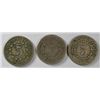 Image 4 : SHIELD NICKEL: 1866 VG, 1867 RAYS G, 1868 VG, 1869 G
