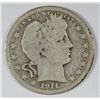 1911-D BARBER QUARTER GOOD