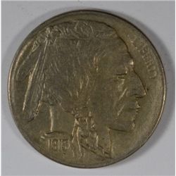 1913-S TYPE 1 BUFFALO NICKEL VF/XF