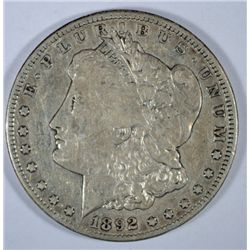 1892CC   Morgan $ VF/XF closer to XF  est $275-$300