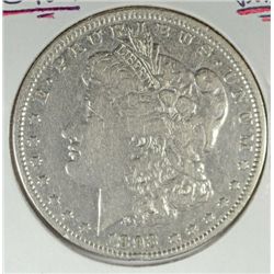 1893-P MORGAN SILVER DOLLAR, FINE