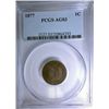 1877 INDIAN ONE CENT PCGS AG3