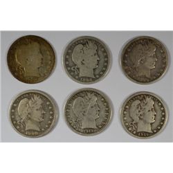 6 BARBER QUARTERS (92-O, 98-O, 99, 00, 11, 16-D) GOOD-FINE