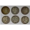 6 BARBER QUARTERS (92-O, 98-O, 99, 00, 11, 16-D) GOOD-FINE