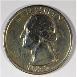 1932-D WASHINGTON QUARTER FINE