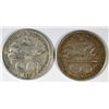 1892 & 1893 COLUMBIAN EXPO HALF DOLLARS F/VF