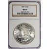 Image 1 : 1891-S MORGAN DOLLAR NGC MS65