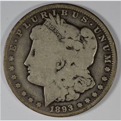 1893-O MORGAN DOLLAR GOOD