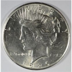 1926 PEACE DOLLAR BU