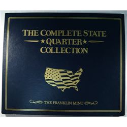 "THE COMPLETE STATE QUARTER COLLECTION" FROM THE FRANKLIN MIN, ONE QUARTER/STATE