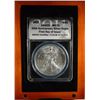 Image 1 : 2011 25Th ANNIVERSARY AMERICAN SILVER EAGLE, ANACS MS-70  FIRST DAY OF ISSUE