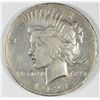 Image 1 : 1921-P PEACE SILVER DOLLAR, XF RIM DAMAGE AND MARK ON LOWER BACK OF EAGLE