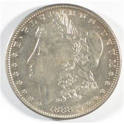 1888-S MORGAN SILVER DOLLAR AU