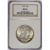 Image 1 : 1945 WALKING LIBERTY HALF DOLLAR, NGC MS-66