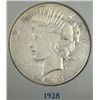 Image 4 : BEAUTIFUL SET OF PEACE SILVER DOLLARS: