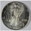 1990 AMERICAN SILVER EAGLE, BEAUTIFUL BU ONE OUNCE .999 SILVER COIN